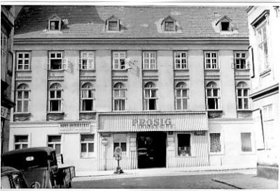 alte Aufnahme des Hauses Marchettigasse 5, Wien-Mariahilf