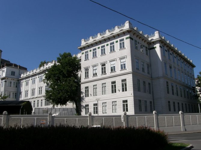 ehemalige AKH-Frauenkliniken, heute Meduni Wien, Spitalgasse 23